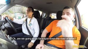 Ejaculations A driving instructor has casual sex with a super-busted lady Show