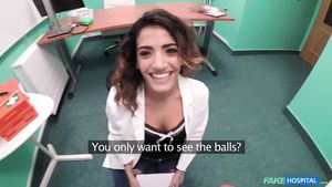Gay Kissing A big dicked doctor gives a Spanish student the fucking of her life Gonzo