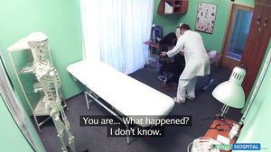 Belly A pretty lady yields her craving pussy to her doctor in hospital Asses