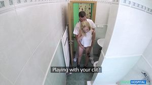 Amateurs A doctor gets head in the restroom from a sexy young lady. Pt.2 Sexy