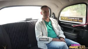 Hot Fucking A lady taxi driver wants to take a look at her passenger's dick. Moan