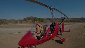 Unshaved Naked Gyrocopter Girl Rabo