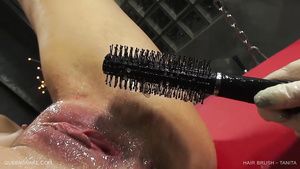 Pjorn Lesbian BDSM Hairbrush Kinky Fetish Brazzers