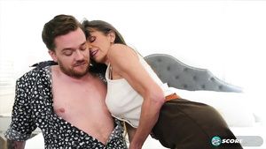 Bukkake skinny MILF Beth Sinkati crazy sex video playsexygame