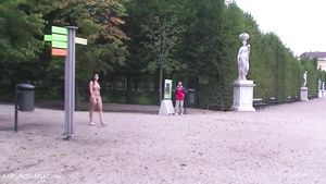 XBizShow Jarka Nude in Vienna - Outdoor Hot Solo Mmd