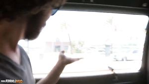 Spank busty Kyra Hot hard sex in the car TheOmegaProject