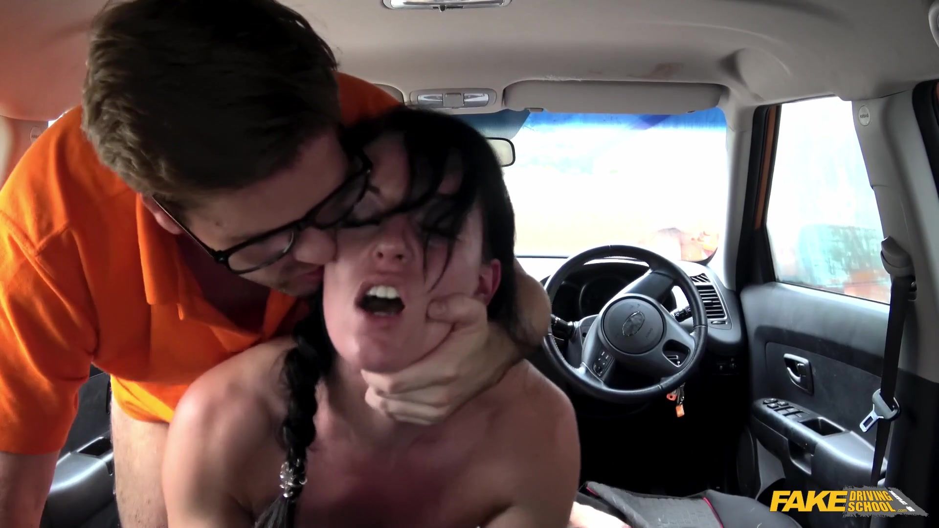Petite Girl Porn Cocky driving instructor with glasses got what he wanted Full Movie