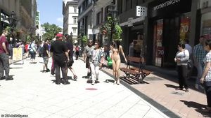 See-Tube Aiko May - Nude In Budapest Outdoor Kinky Solo...