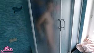 Real Girl Passionately Fucks Taking Before This Shower...