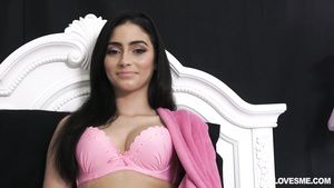 Pornoxo Big-Eyed Latina Stepsister Is Ready To Blow Bombheaded Dick iWank