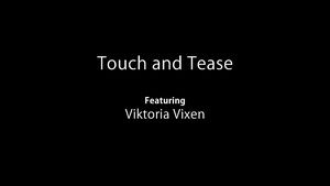 BestSexWebcam Touch And Tease - Darkhaired Babe Viktoria Vixen Solo Ohmibod
