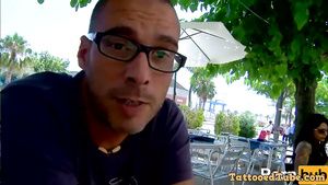 ErosBerry Spanish Bitch With Glasses Outdoor Sex Outdoors