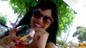 Step Spanish Bitch With Glasses Outdoor Sex Muscle