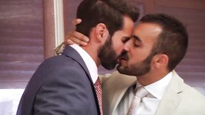 Pick Up Two suited gay hunks sodomy scene Anal-Angels