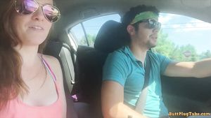 Groping Lovemaking Vlog - Beach, Oral Sex And ButtPlugs Analfucking
