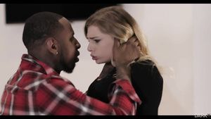 Close Great Riding On Black Male Stick - Sydney Cole Gay Anal