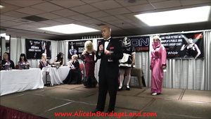 cFake DomCon 2016 Crossdressing Pageant - Fetish Video Sandy