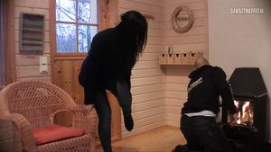 Bangla Hot german wife gets plowed in the sauna Old-n-Young