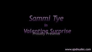 Ohmibod Valentine Surprise of hot babe Sammi Tye Pussy To Mouth