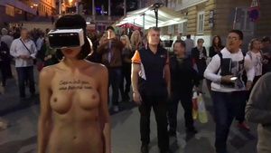 AZGals Shameless MILF public nudity erotic video Cruising