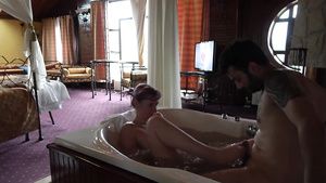 Game Russian Mom Love Making In Hotel Jacuzzi With Bearded Guy AshleyMadison