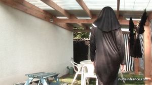 Excitemii Young french nun sodomized in threesome with Papy Voyeur Rough Sex Porn