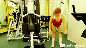 Ampland Mom at the gym fucks the instructor Perfect Butt