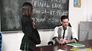 Les Sneaky Lovemaking - Passing Notes In Class 1 - Vina Sky Christy Mack