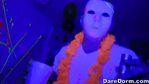 Facial Dare Dorm - Glow Party 1 - Peter Green Assgape