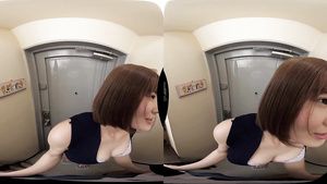 Ass Lick Asian lustful vixen VR stimulant sex clip Ass Fucking