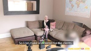 Hot Couple Sex Fake Agent UK - Blond Hair Babe Pops Ass Sex Cherry In Casting 1 - Lexi L Dlouha Videa