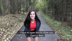 Vagina Girlfriends - Public Twat Eating Woodland Walk 1 - Anal Play