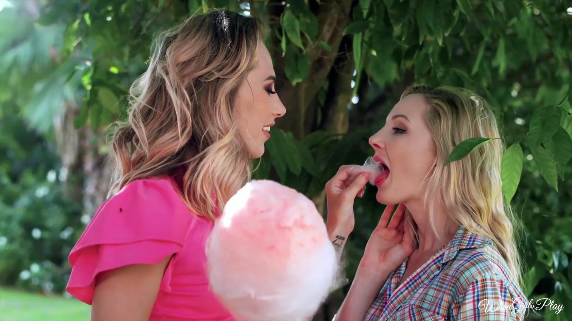 TonicMovies Carter Cruise and Madison Mia licking passionately outdoors Animation