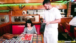 Pattaya Naughty Brunette Sucks Thick Cock Under The Cafe Table Fantasy