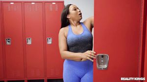 Ass Licking Young perv Johnny The Kid spying on Adriana Maya in the lockerroom Clips4Sale