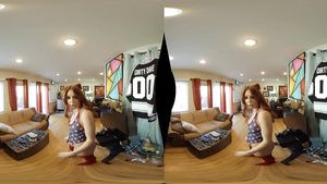 Cream Hot girl memorable virtual reality xxx video Asian...