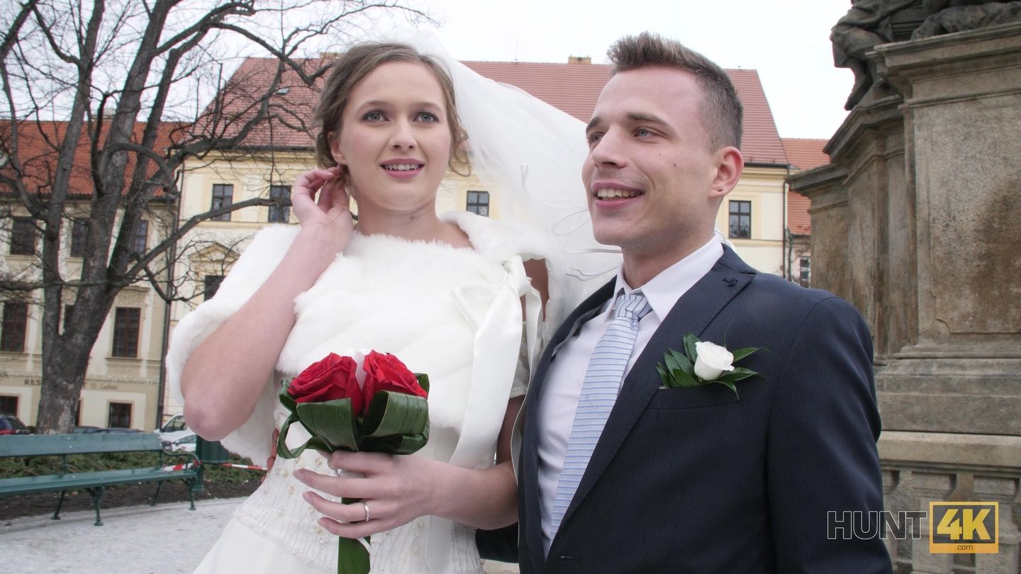 Deep Throat HUNT4K. Attractive Czech bride spends first night Hot