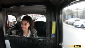 Asa Akira Spoiled spanish teen Scarlet shows her perky tits to taxi driver Gay Interracial