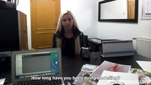 Transexual Blonde sultry minx POV energizing sex clip Cut