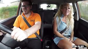 Dick Large-Bosomed brit publicly suck and pounding her driving tea Hardcoresex