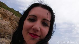Threeway Petite Girl In The Search For Cock WorldSex