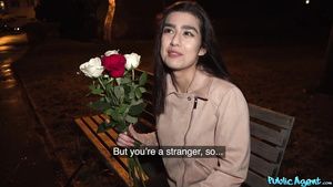 Culonas Cute latina Aaeysha celebrates Valentine's Day with stranger in hotel Black Girl