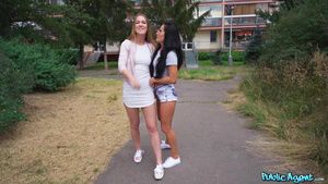 Pjorn Two easygoing Euro babes with natural tits get fucked in basement Gay Cumjerkingoff
