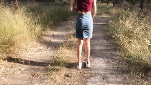 Qwebec Raunchy Girl Intercourse In The Woods Naughty Couple Got Caught Part1 Bigass