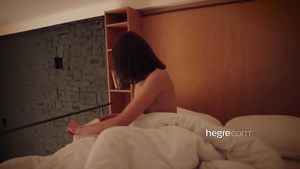Novia Skinny Ukrainian teen Alina lesbian massage video Piercings
