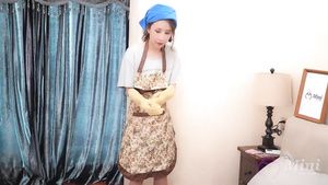 Bigbooty Japanese skinny housemaid incredible sex video...