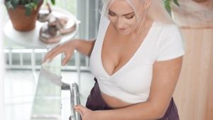 Webcamsex Curvy blonde lesbian pleasuring her black girlfriend in bed 18 xnxx