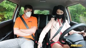 DianaPost Black-haired cutie screwed by horny driving instructor Cojiendo