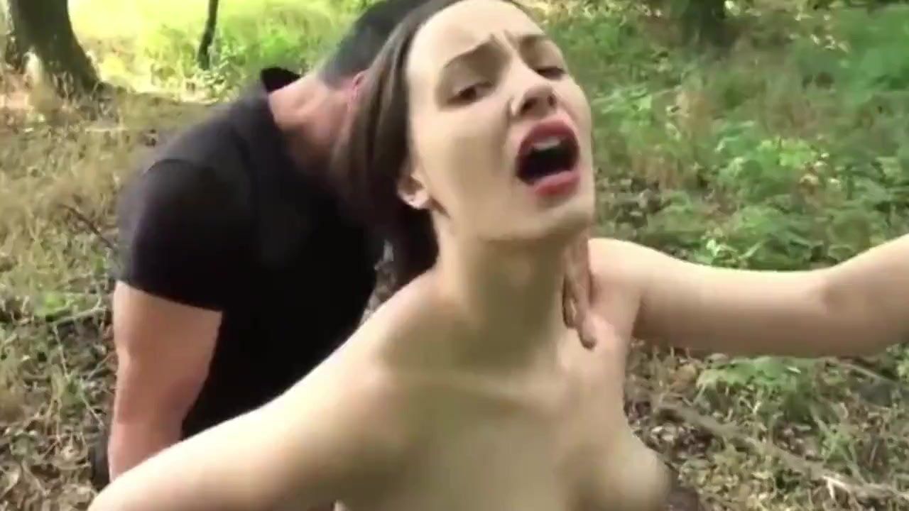 Homosexual Big-Bosomed French Girl Get Banged In The Wood Sweet