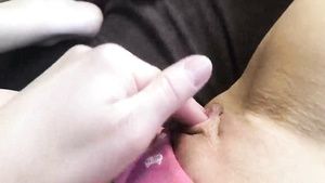 AsianFever Creamy Twat Extreme Close Up Moaning Loud Orgasms Spanish